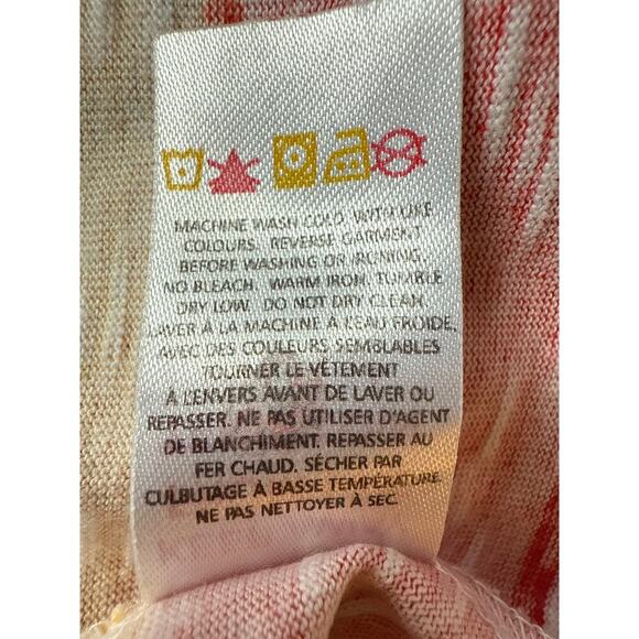 Hatley Striped Tunic Cotton Dress Size Small Bright Multicolor Midi - Picture 9 of 9